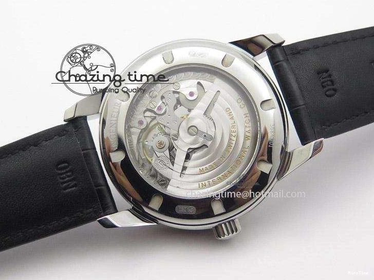 MIROTIME 0814 Ingeniuer St.Laurens SS White Dial MK 1:1 Best Edition On Black Leather Strap A Youthful 7363